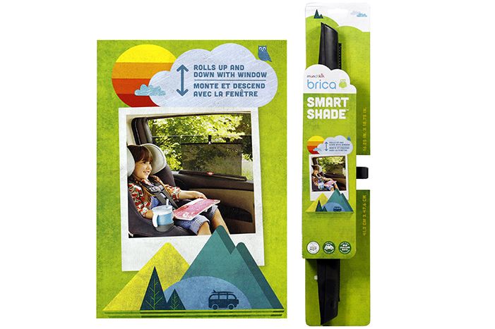 Brica Smart Car Shade(With Suction Hook)