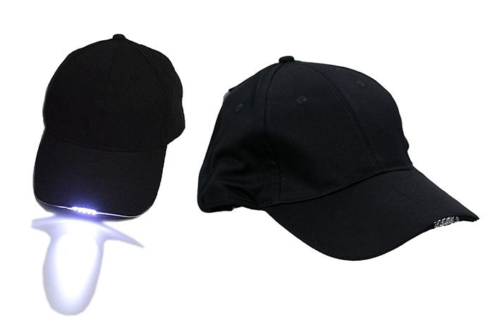 Adjustable Cap With 5 LED Light
