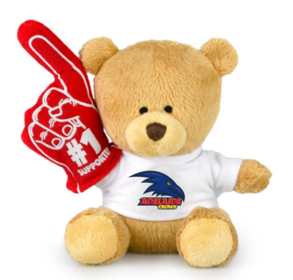 AFL Adelaide No 1 Supporter Bear - 15cm