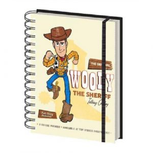 Officially Licensed Toy Story 4 A5 Notebooks Woody The Sheriff
