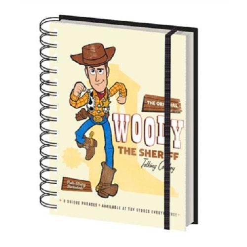 Officially Licensed Toy Story 4 A5 Notebooks Woody The Sheriff