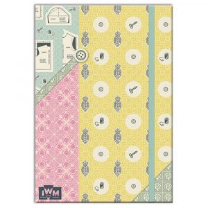 Stitch in Time A5 Notebook: With Elastic Closure