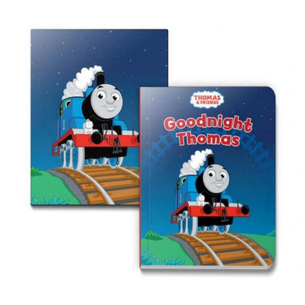 Thomas & Friends Goodnight Thomas Board Book and Printed Canvas