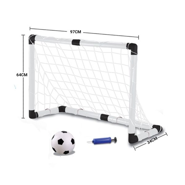 Portable Soccer Goal With Accessories (Includes Ball & Pump)