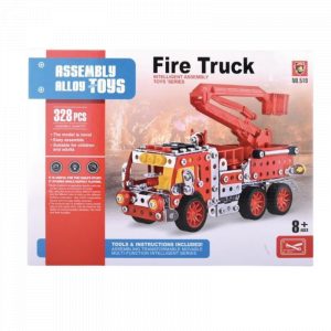Assembly Alloy Toys - Fire Truck - 328pcs