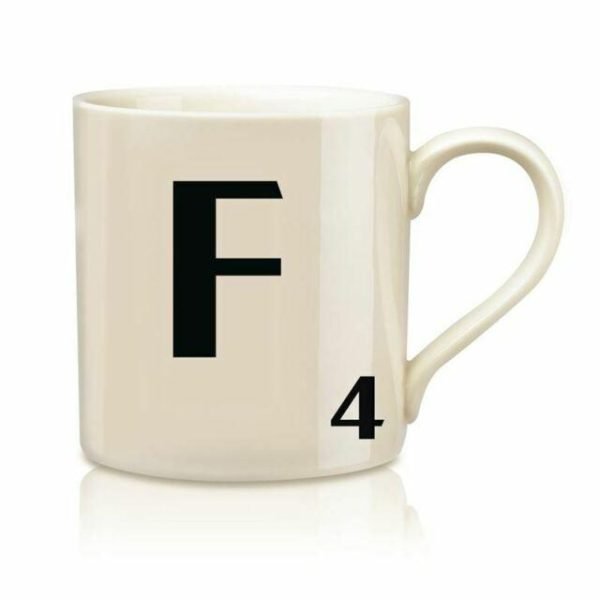 Scrabble Mugs F