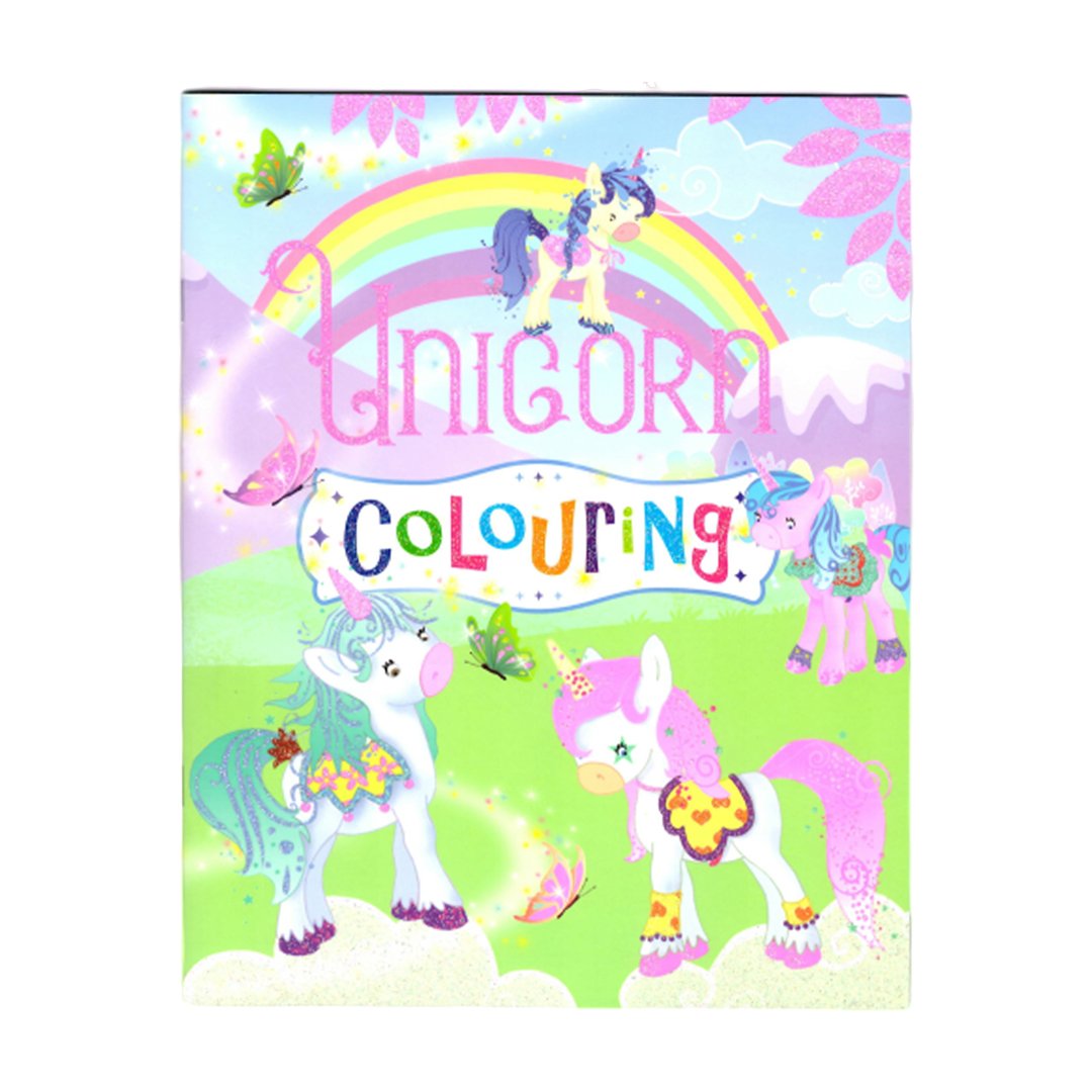 Unicorn Colouring Series 1