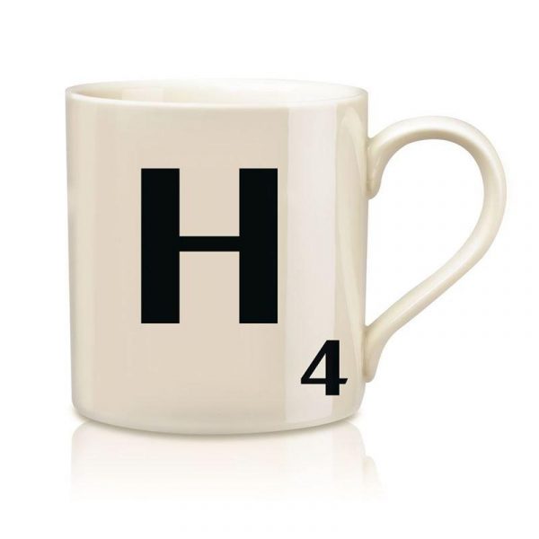 Scrabble Mugs H