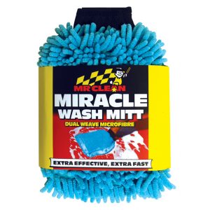 Mr Clean Miracle Wash Mitt - Dual Weave Microfibre