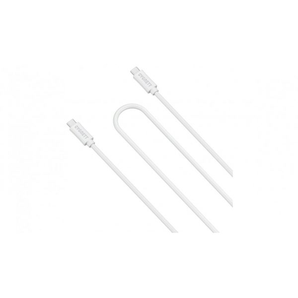 Cygnett - LightSpeed USB-C to USB-C Cable (1m) - White