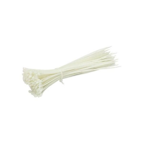 Nylon Cable Tie 5x250MM - 100pcs - White