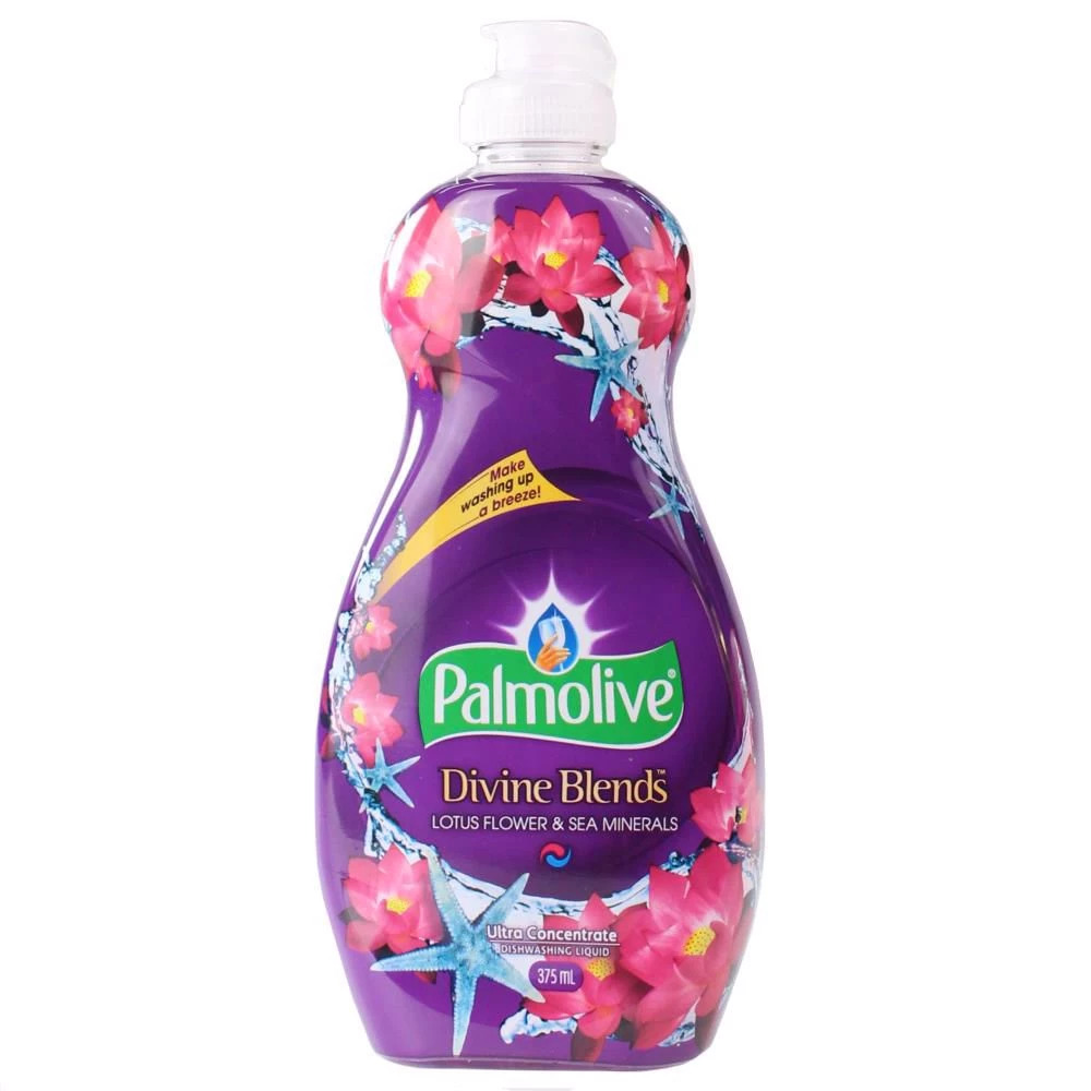 Palmolive Dishwashing Liquid Divine Blends Lotus Flower & Sea Minerals 375mL