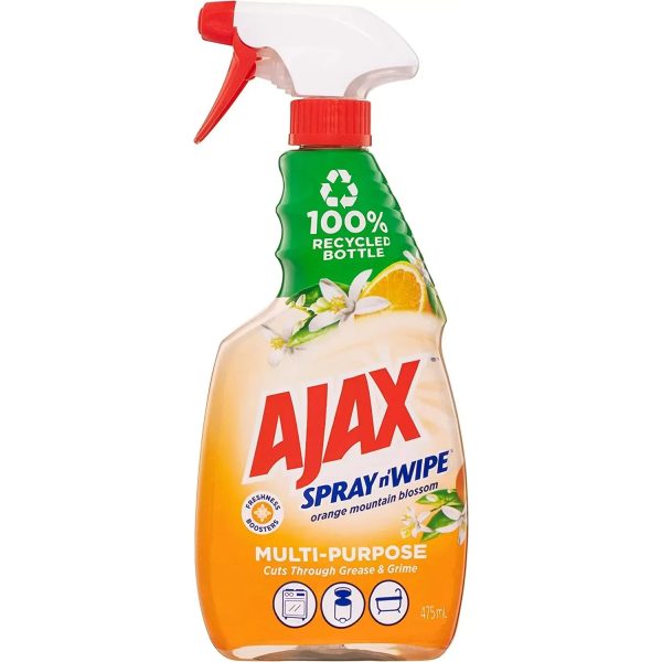 Ajax Spray N Wipe - Divine Blends - Orange Mountain Blossom - 475ml