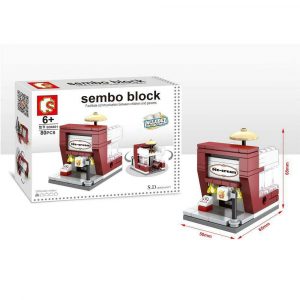Sembo Block Creative Building Blocks - Assorted Designs - 16.5cmx23.5cm