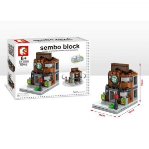 Sembo Block Creative Building Blocks - Assorted Designs - 13.5cmx18cm