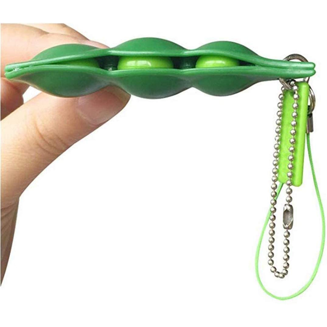 Edamame Popping Keychain / Fidget Toy - Image 3