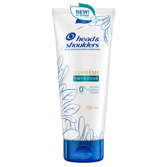 Head & Shoulders Supreme Purify & Volume Conditioner - 200ml