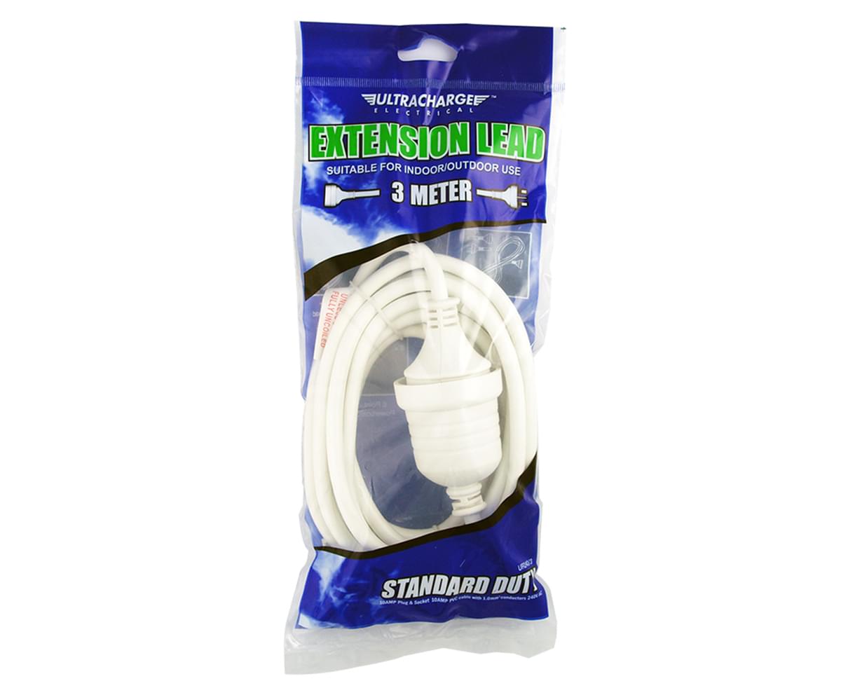 Ultracharge 3m Extension Lead Cable