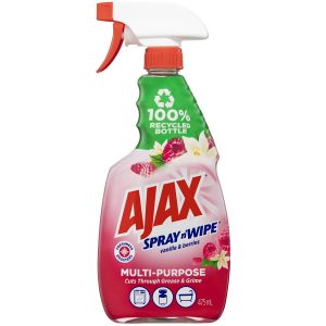 Ajax Spray N Wipe - Divine Blends - Vanilla & Berries - 475ml