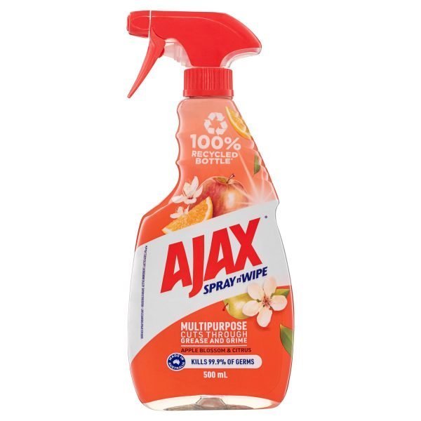 Ajax Spray N Wipe - Trigger - Apple & Citrus - 500ml