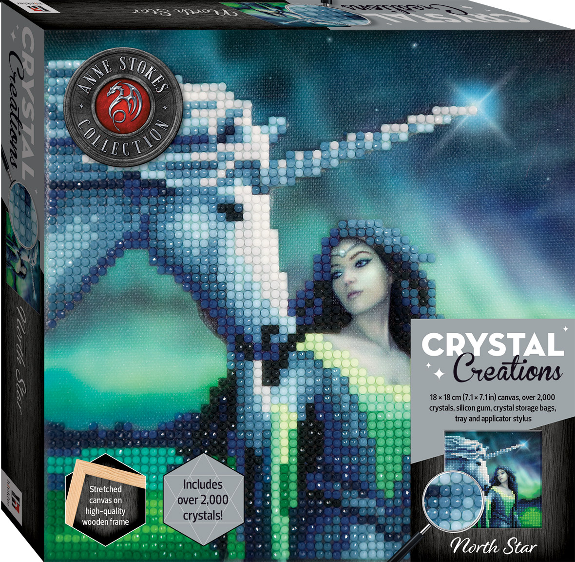 Crystal Creations Canvas Anne Stokes: North Star
