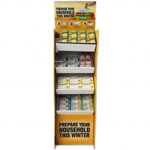 Lemsip, Strepsil, Nurofen Cold & Flu Stand - 88 Pcs