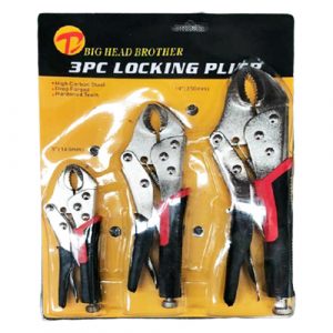 3 Piece Jaw Locking Pliers