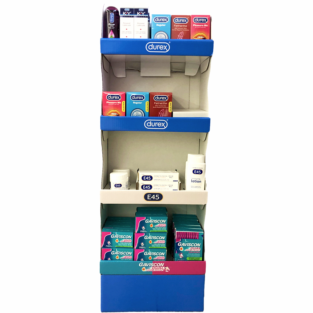 Durex, E45, Gaviscon Festive Bin - 64 Pcs - Image 4