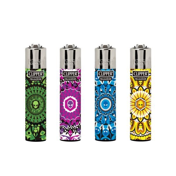 Clipper Lighter Tray Alien Mandals(Refills)