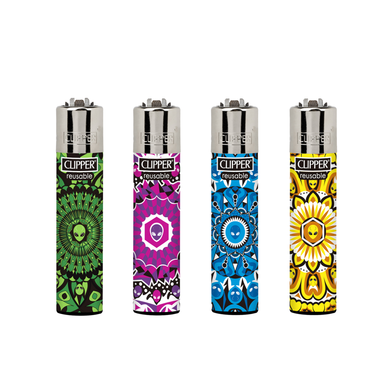 Clipper Lighter Tray Alien Mandals(Refills)