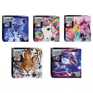 Assorted Crystal Creations Canvas