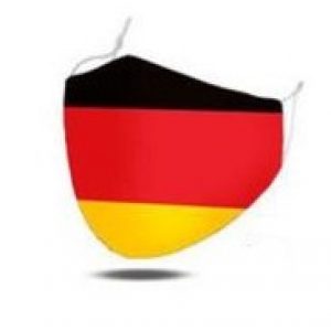 MaskiT World Flags Reusable 3 Layer Masks Germany