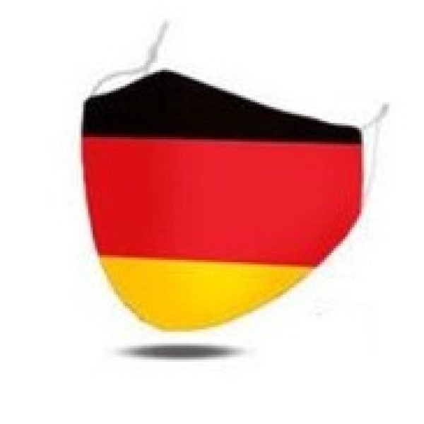 MaskiT World Flags Reusable 3 Layer Masks Germany