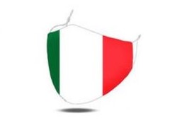 MaskiT World Flags Reusable 3 Layer Masks Italy