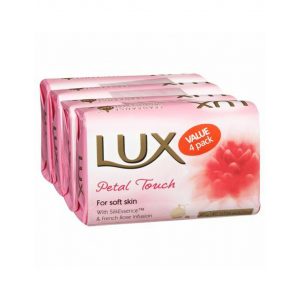 LUX Petal Touch Soap Bars - 4 Pack - 85g