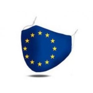 MaskiT World Flags Reusable 3 Layer Masks European Union