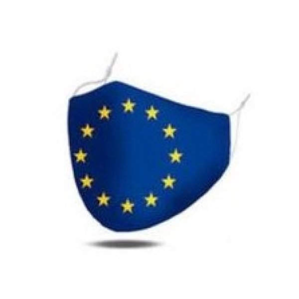 MaskiT World Flags Reusable 3 Layer Masks European Union