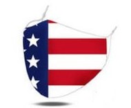 MaskiT World Flags Reusable 3 Layer Masks USA