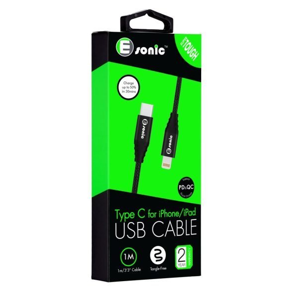 Type-C To Lightning Cable PD&QC(Braided)