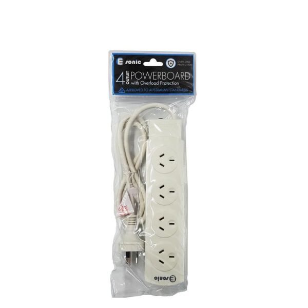 4 Outlet Powerboard