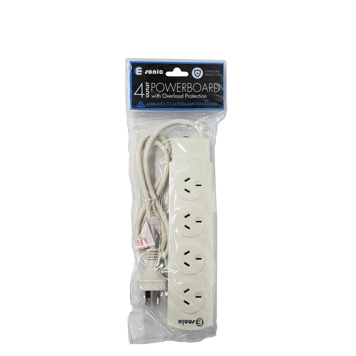 4 Outlet Powerboard - Image 2