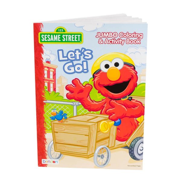 Sesame Street Jumbo Colouring & Activity Book