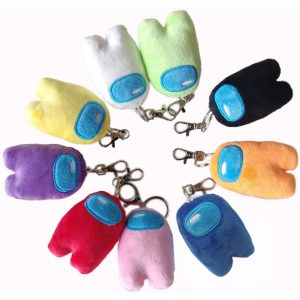Cartoon Plush Keyring