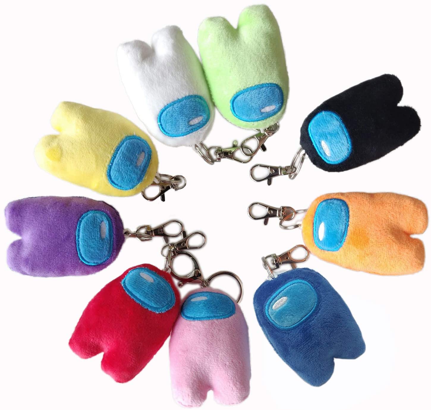 Cartoon Plush Keyring