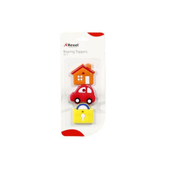 Rexel Keyring Toppers 3 Pack - Image 2
