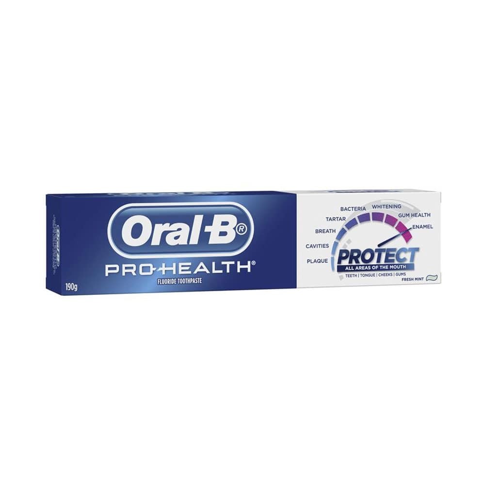 Oral B Fluoride Toothpaste Pro Health Protect Fresh Mint 130g