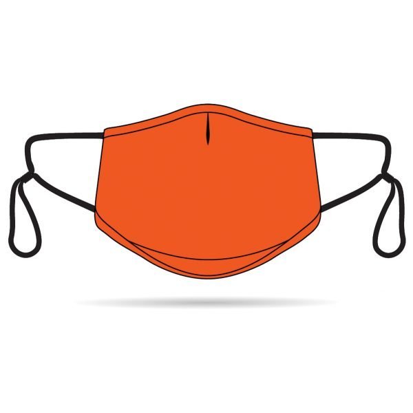 The Tradie Face Mask - 5 Layer Re-Usable(Orange)