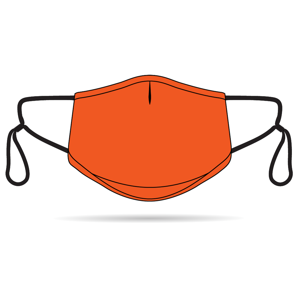The Tradie Face Mask - 5 Layer Re-Usable(Orange)
