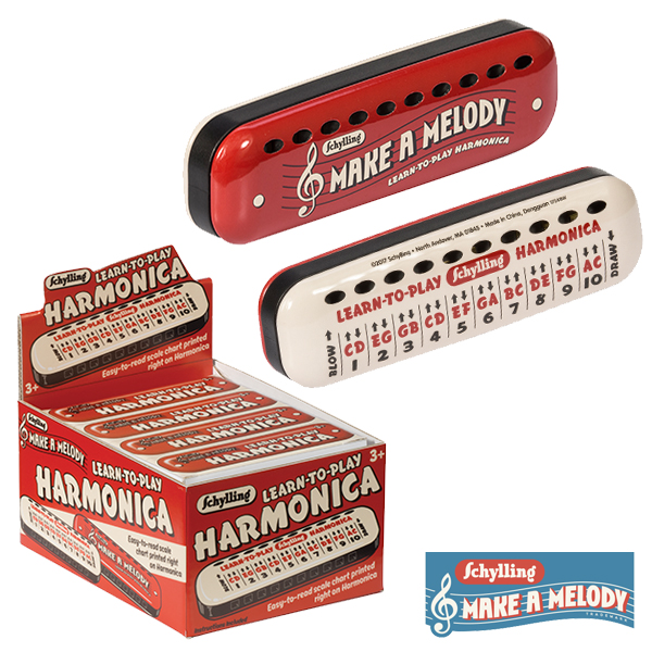 Schylling – Learn To Play Harmonica - CDU
