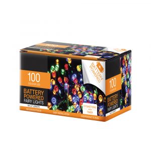 100 Led Multib O Lights 8 Function With Timer